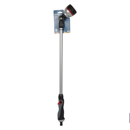 Lanza de riego multifunción de 76 cm de longitud y 6 posiciones riego | Control de caudal cómodo con el pulgar