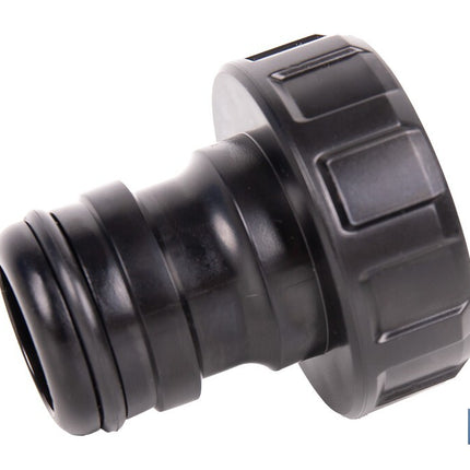 Adaptador de polipropileno con rosca hembra antifugas | Ligero y resistente | Adecuado para riego y mangueras | Salida de 1