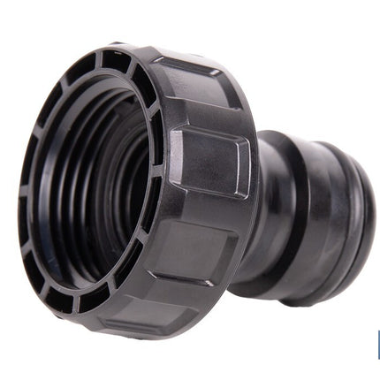 Adaptador de polipropileno con rosca hembra antifugas | Ligero y resistente | Adecuado para riego y mangueras | Salida de 1