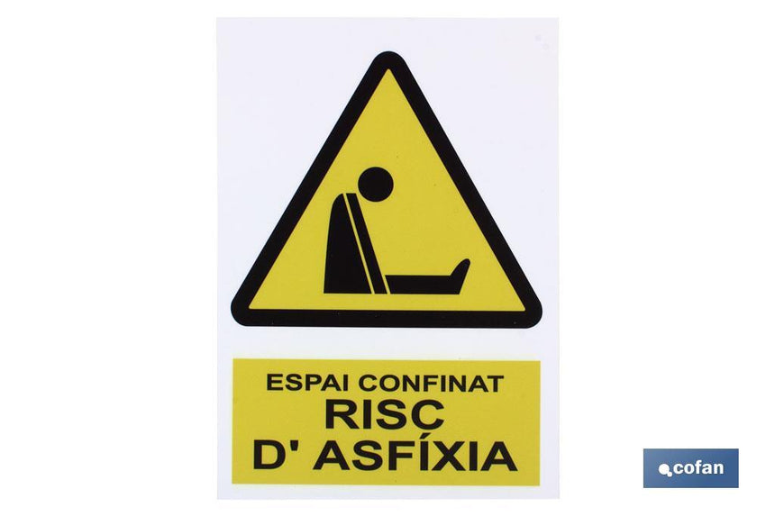 Espai confinat risc d'axfixia
