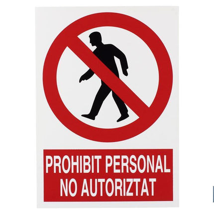 Prohibit personal no autoritat