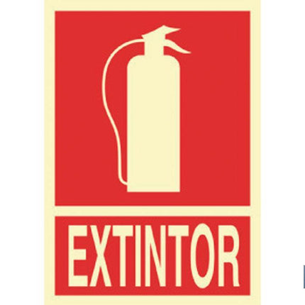 Señal Extintor en catalán