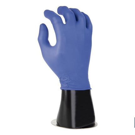 Expositor de guantes | Mano derecha expositora con base magnética | Fabricado en polipropileno de color negro