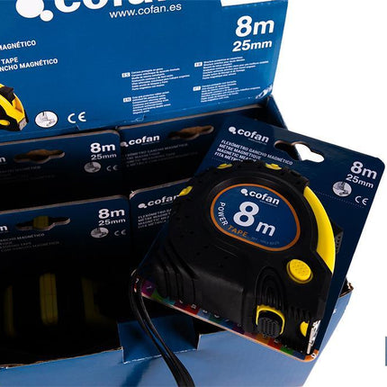 Expositor para flexómetros magnéticos de Cofan · Foto del fabricante