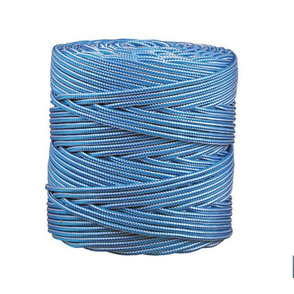 Cordón Trenzado Polipropileno (Persianas) ø 5 mm Blanco/Azul