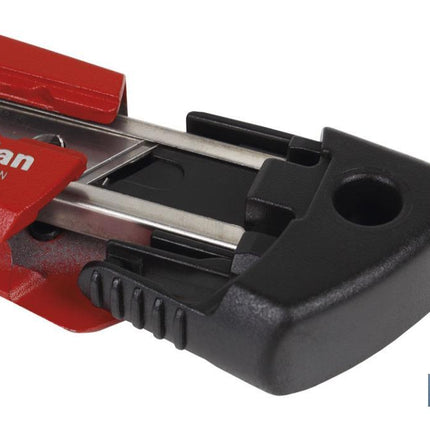 Cúter profesional | Cúter ergonómico y ligero | Medidas de la hoja: 18 mm