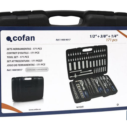 Maletín Herramientas profesional 171 pcs