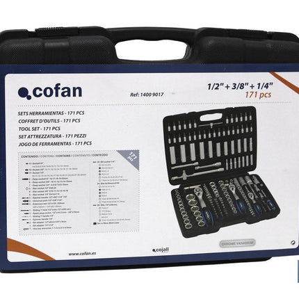 Maletín Herramientas profesional 171 pcs
