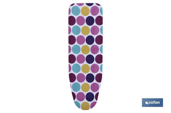 Funda Acolchada Círculos | Medida: 135 X 53 cm