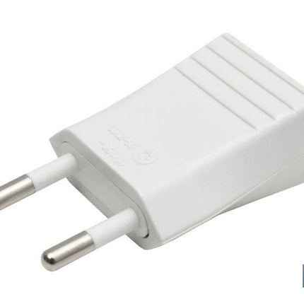 Clavija Bipolar de espiga | 10 A - 250 V | Color Blanco