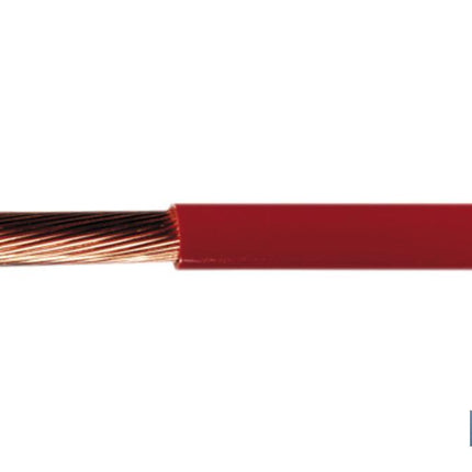 Rollo Cable Eléctrico de 100 m | H07V-K | Sección 1 x 1,5 mm2 | Color rojo
