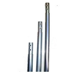 Mastil cincado prolongable 1500x35x1.5 para antena cliente