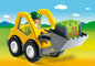 Playmobil 1.2.3 excavator shovel