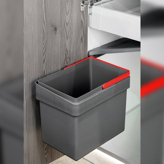 Contenedor de reciclaje Recyle para fijación a puerta con vaso de 15 Litros