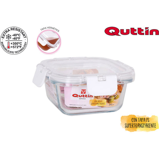 QUTTIN SQUARE LUNCH BOX WITH LID 125X125CM