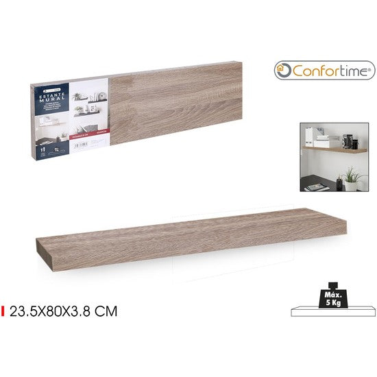 CONFORTIME WOODEN WALL SHELF