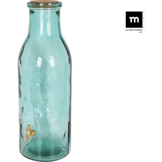 5L GLASS BOTTLE WITH TAP OLIVAR