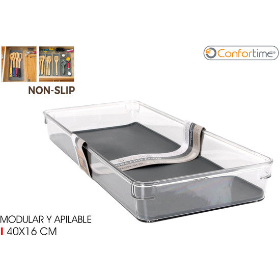 2 ORGANIZADORES NONSLIP PET 40X16CM