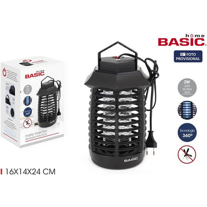 MATA INSECTOS ELECTRICO 3W BASIC HOME