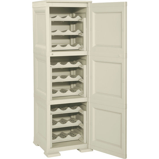 OMNIMODUS BOTTLE RACK CABINET FOR 27 BOTTLES