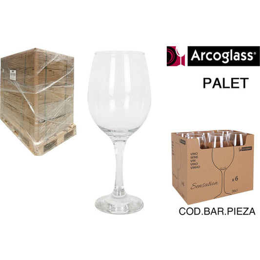 WINE GLASS 36CL ARCOGLASS SENSATION