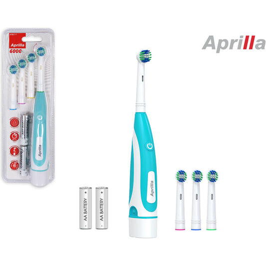 ELECTRIC TOOTHBRUSH +3 REFILLS - ASSORTED COLORS