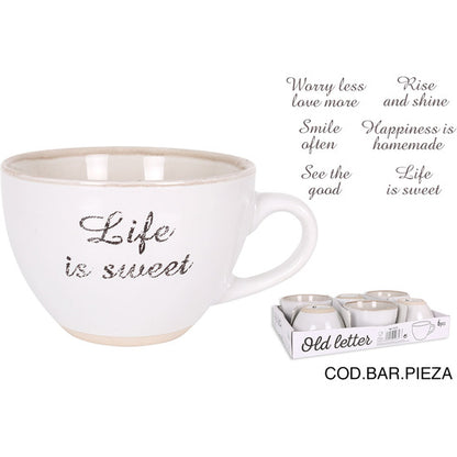 TAZA JUMBO 425CC OLD LETTER