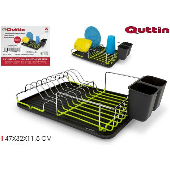 2 DISH DRAINERS WITH TRAY 47X32X11.5C