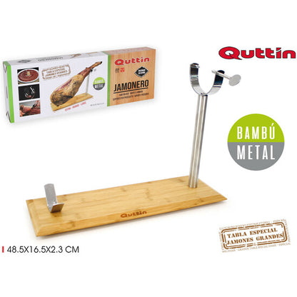 QUTTIN METAL BAMBOO HAM HOLDER