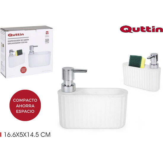 DISPENSADOR ORGANIZADOR JABON COCIN QUTTIN