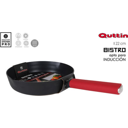 22CM ALUMINIUM PAN WITH SOFT HANDLE INDUCTION BIST