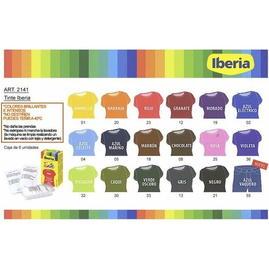 IBERIA CLOTHING DYE SIZE - PURPLE