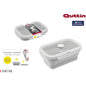 QUTTIN RECTANGULAR SILICONE LUNCH BOX 540ML