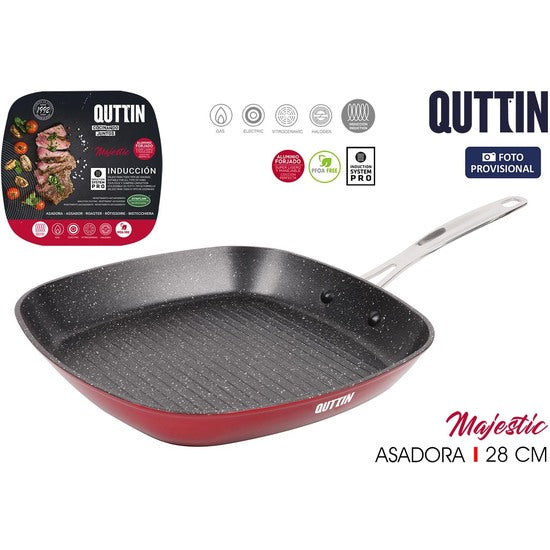 GRILLING PAN 28X28CM MAJESTIC QUTTIN