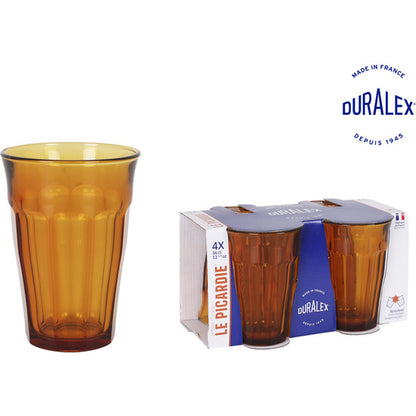 SET 4 VASO 36CL AMBAR PICARDIE