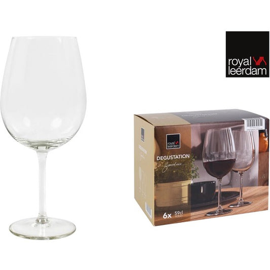 EK SET 6 WINE GLASSES 59CL DEGUSTATION