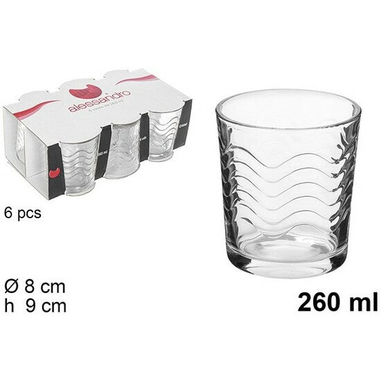 BALI GLASS 6 UNITS 260ML