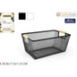 METAL ORGANIZATION BASKET 25.8X17.3X11.8CM CONFORTIME