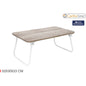 FOLDING WOODEN TABLE MET.WHITE 52X30X23 CONFORTIME