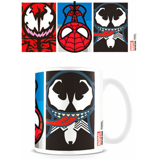 KAWAII SPIDERMAN VENOM MARVEL MUG