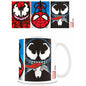 TAZA KAWAII SPIDERMAN VENOM MARVEL