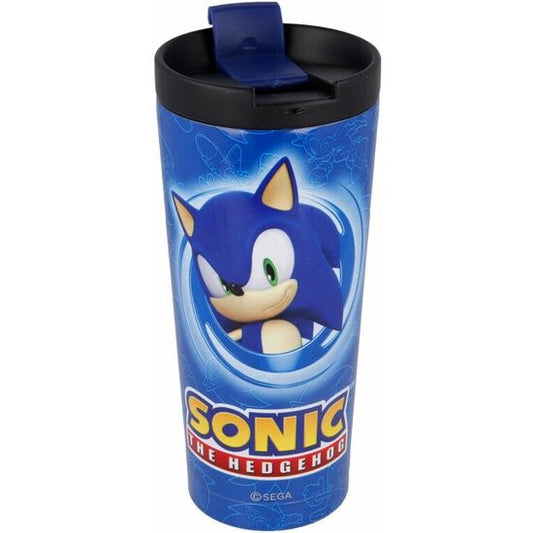 SONIC THE HEDGEHOG STAINLESS STEEL COFFEE GLASS 425ML