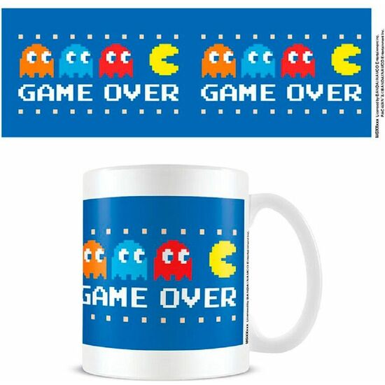 TAZA GAME OVER PAC MAN