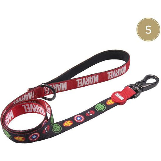 PREMIUM DOG LEASH S MARVEL RED