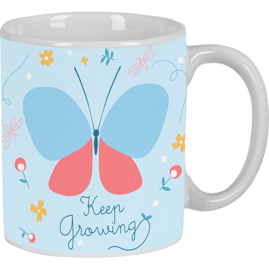 BLACKFIT8 LARGE MUG "BUTTERFLY"