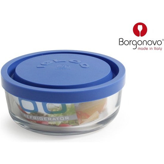 BLUE IGLOO JAR WITH LID 11CM