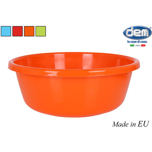 ROUND BASIN 10L - 36CM - ASSORTED COLORS