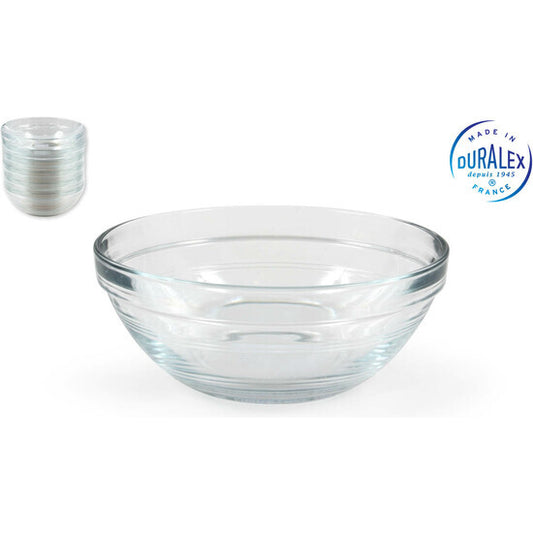 LYS TRANSPARENT ROUND STACKABLE BOWL 500CC