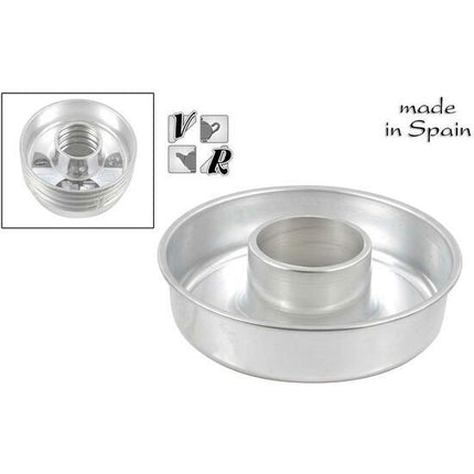 6 ALUMINUM ROLL MOLDS 25CM