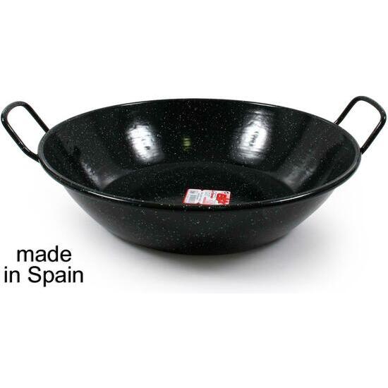 HONDA EMBROIDERED PAELLA BOWL 38CM - 8L MARBLE